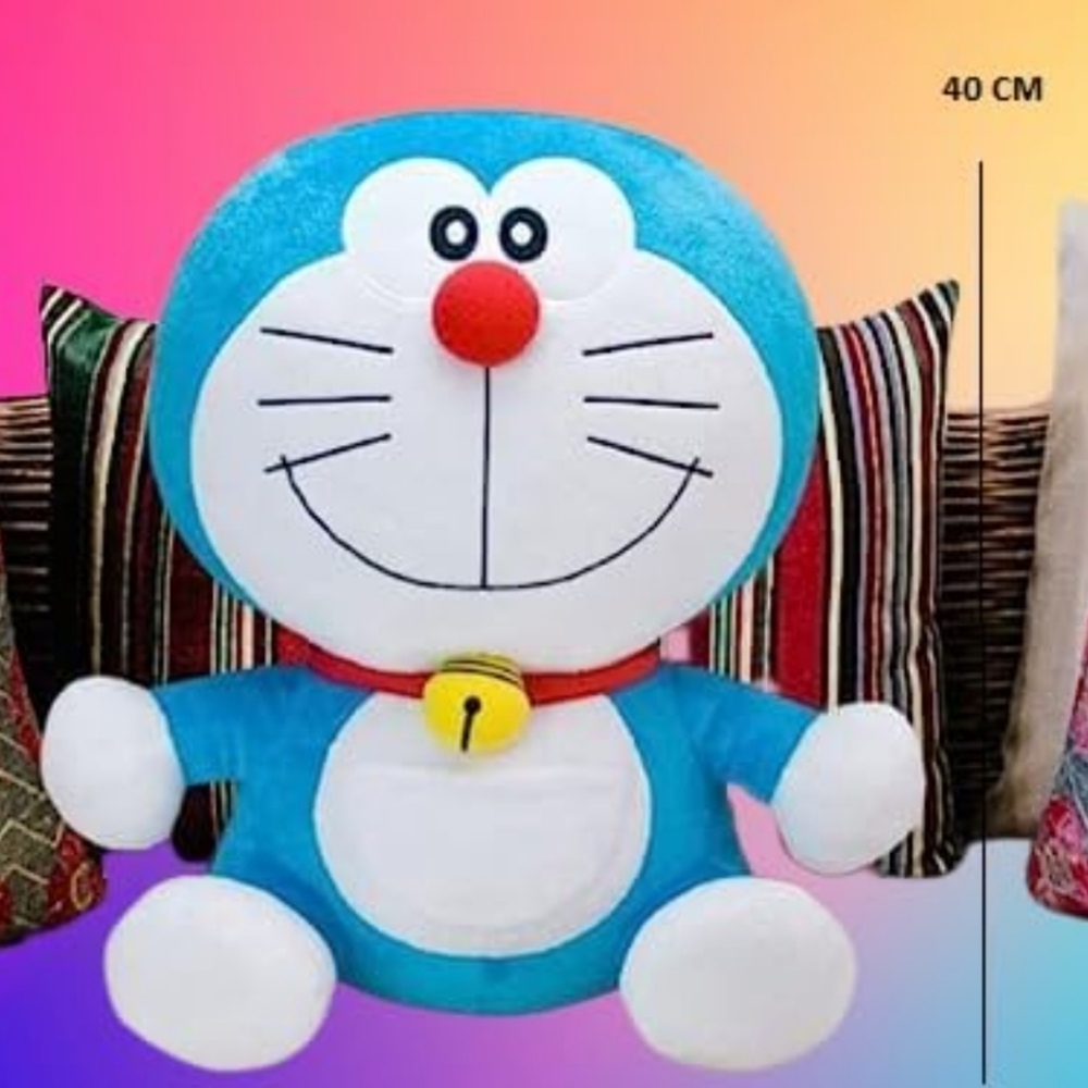 Used & washed LARGE Stuffed Plush  Toys Doraemon for Girls Kids Animal Toy,